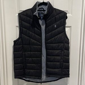 Izod Men's Dark Puffer Vest